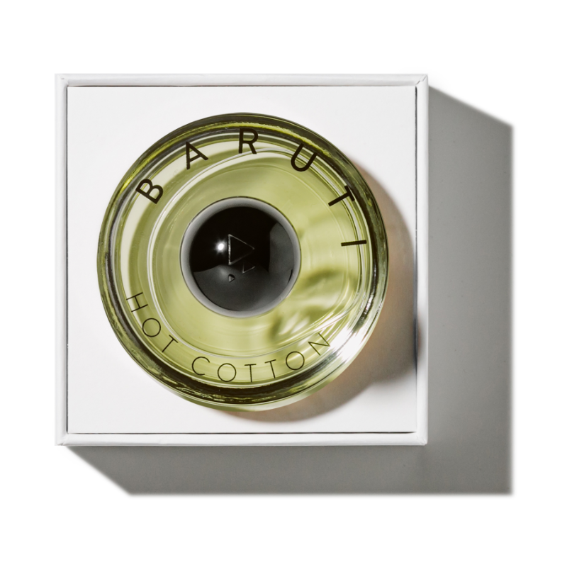 Hot Cotton 50ml EDP Baruti chez Maison Alchymiste flacon + pack.webp