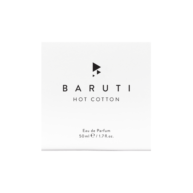 Hot Cotton 50ml EDP Baruti chez Maison Alchymiste pack.webp