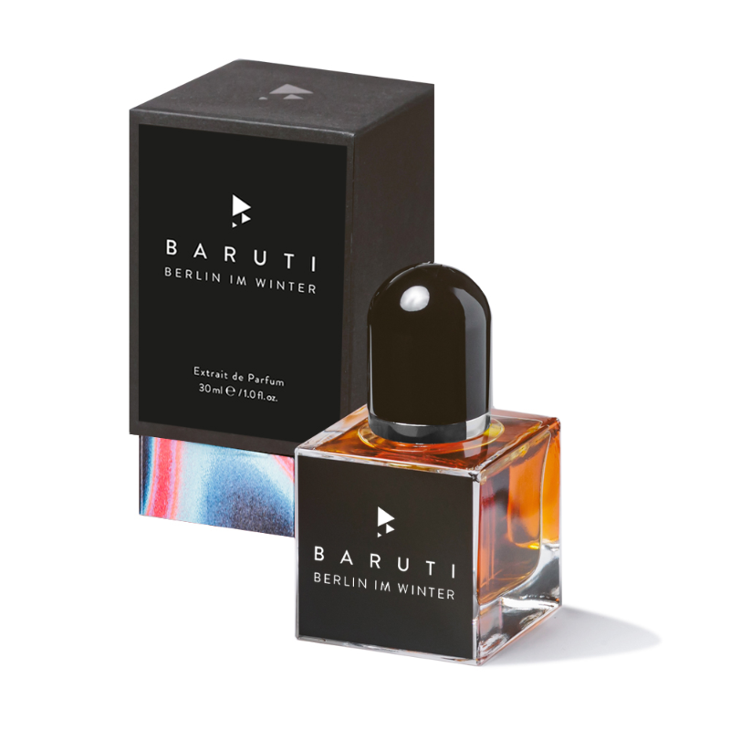Berlin im Winter 50ml Extrait Baruti chez Maison Alchymiste flacon + pack.webp