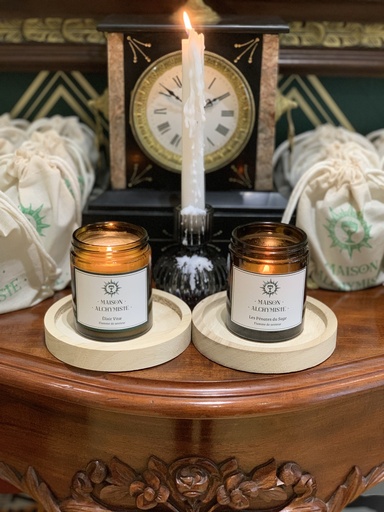 Maison Alchymiste - Duo Flammes de Senteur "Les Pénates du Sage" & "Elixir Vitae"